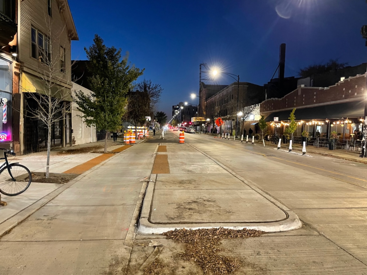Milwaukee and Washtenaw, looking northwest. Photo: Steven Vance