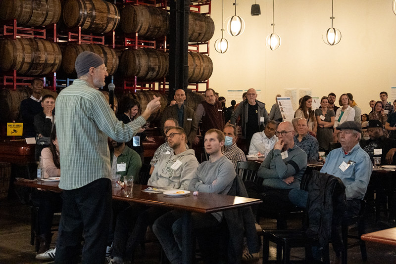 Randy Neufeld addresses ATA members. Photo via ATA