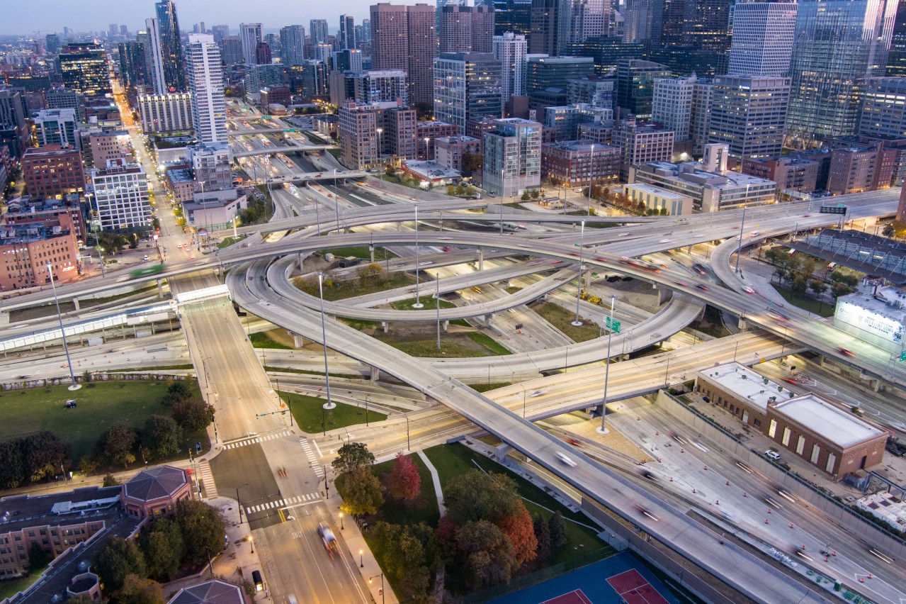The Jane Byrne Interchange. Photo: IDOT