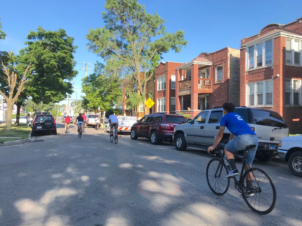 Lessons from Belmont Cragin at last week’s Chicago Mobility Collective meeting