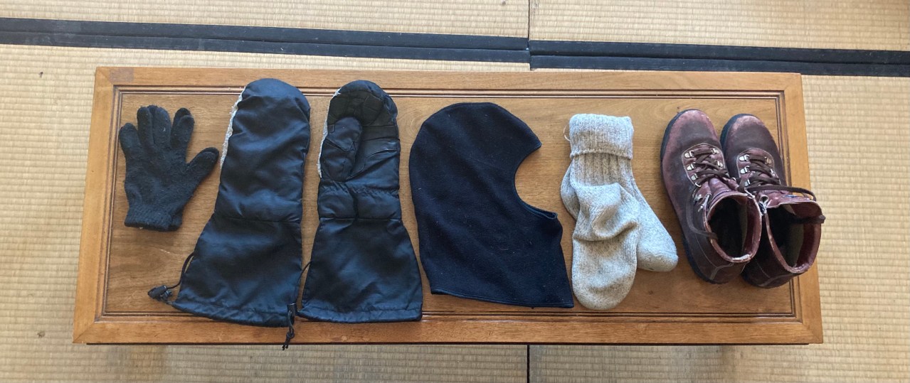 Biking in frigid temperatures calls for getting out "the big guns." Photo: John Greenfield