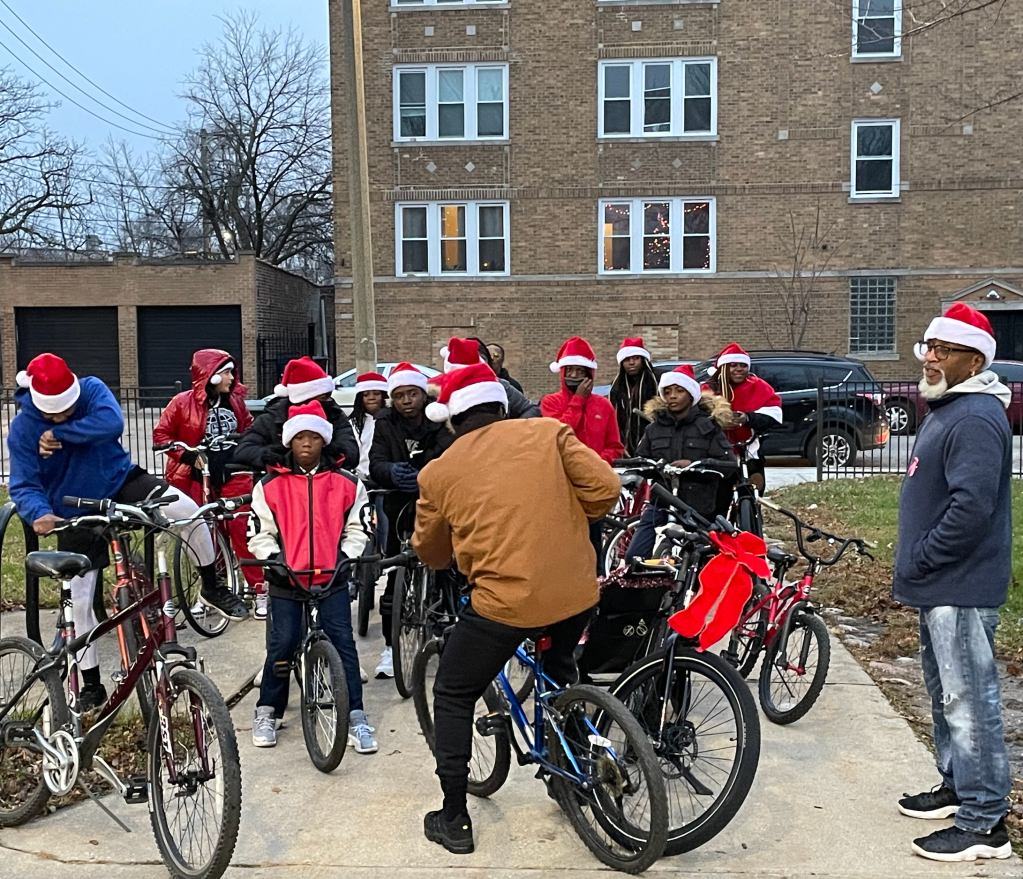 Light Up Lawndale Holiday Ride brightens the season on the West Side