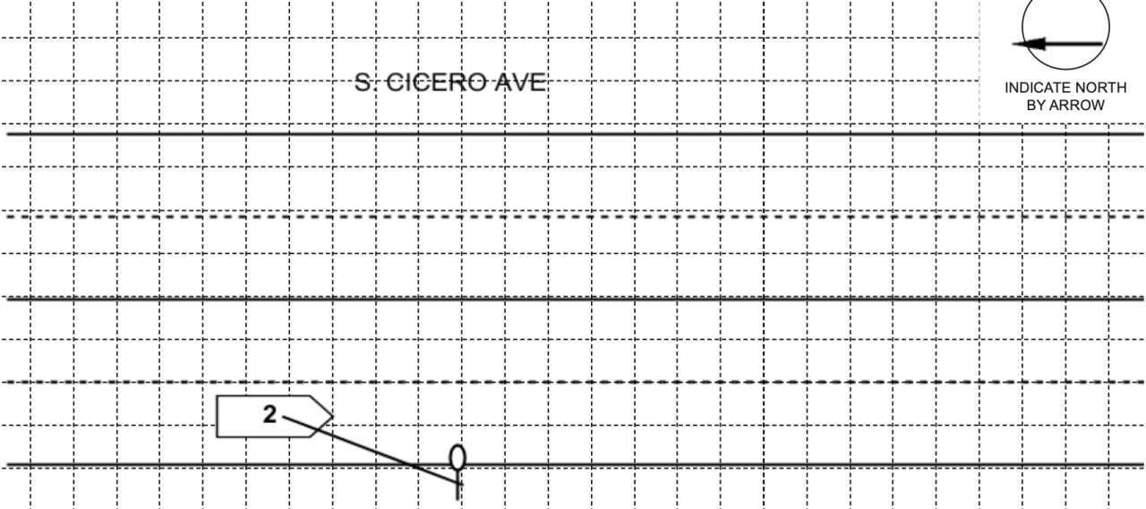 Diagram of the crash from the report.