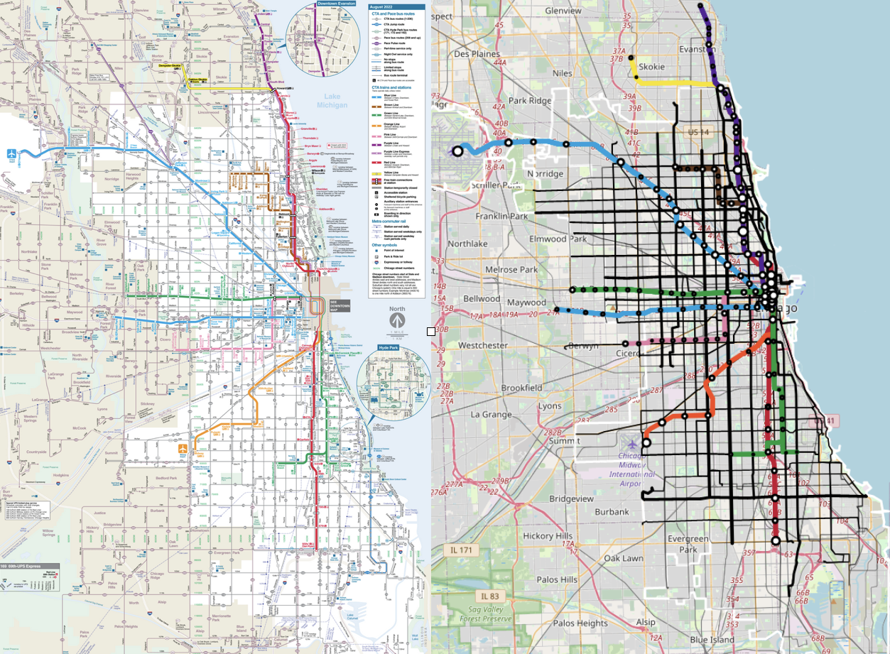 Transit Ridership Map Mapped: Explore our interactive CTA ridership map - Streetsblog Chicago