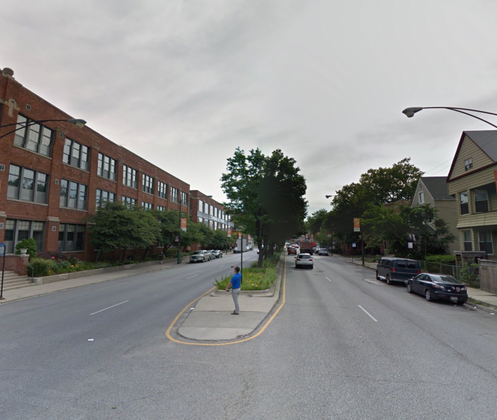 Ald. Martin announces ped upgrades on Irving Park, after IDOT stopped obstructing them