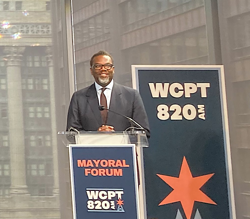 Brandon Johnson wants bike/ped upgrades, more CTA service, efficiency reviews