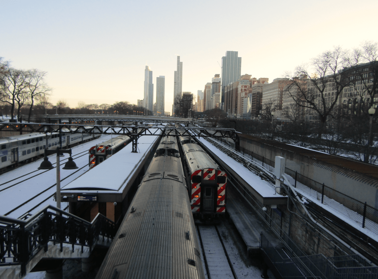 The tracks at Van Buren Station. Photo: Igor Studenkov