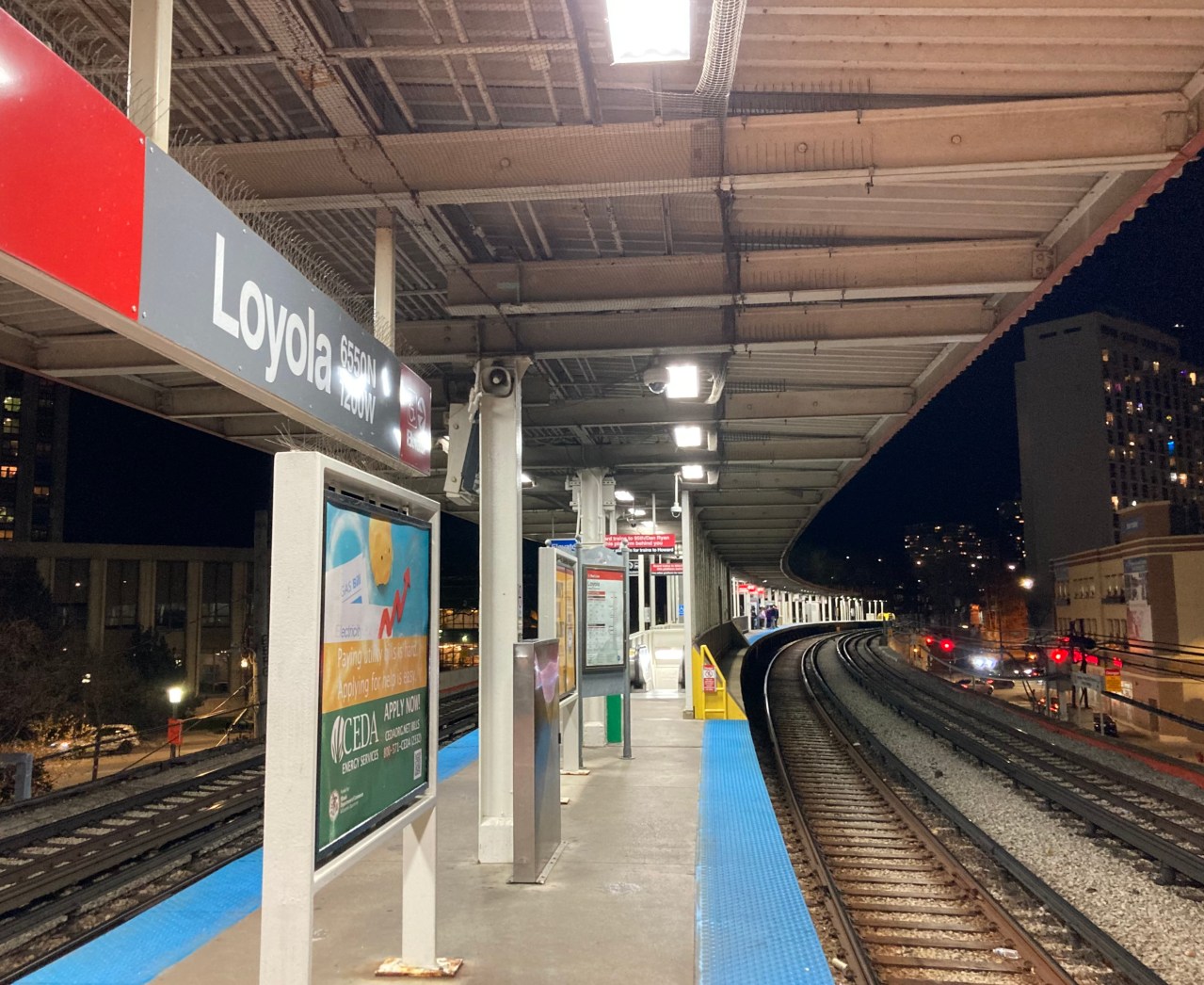 Loyola station. Photo: John Greenfield
