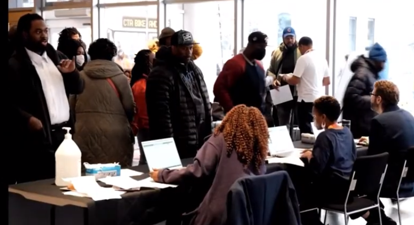 The recent CTA job fair. Photo: CTA