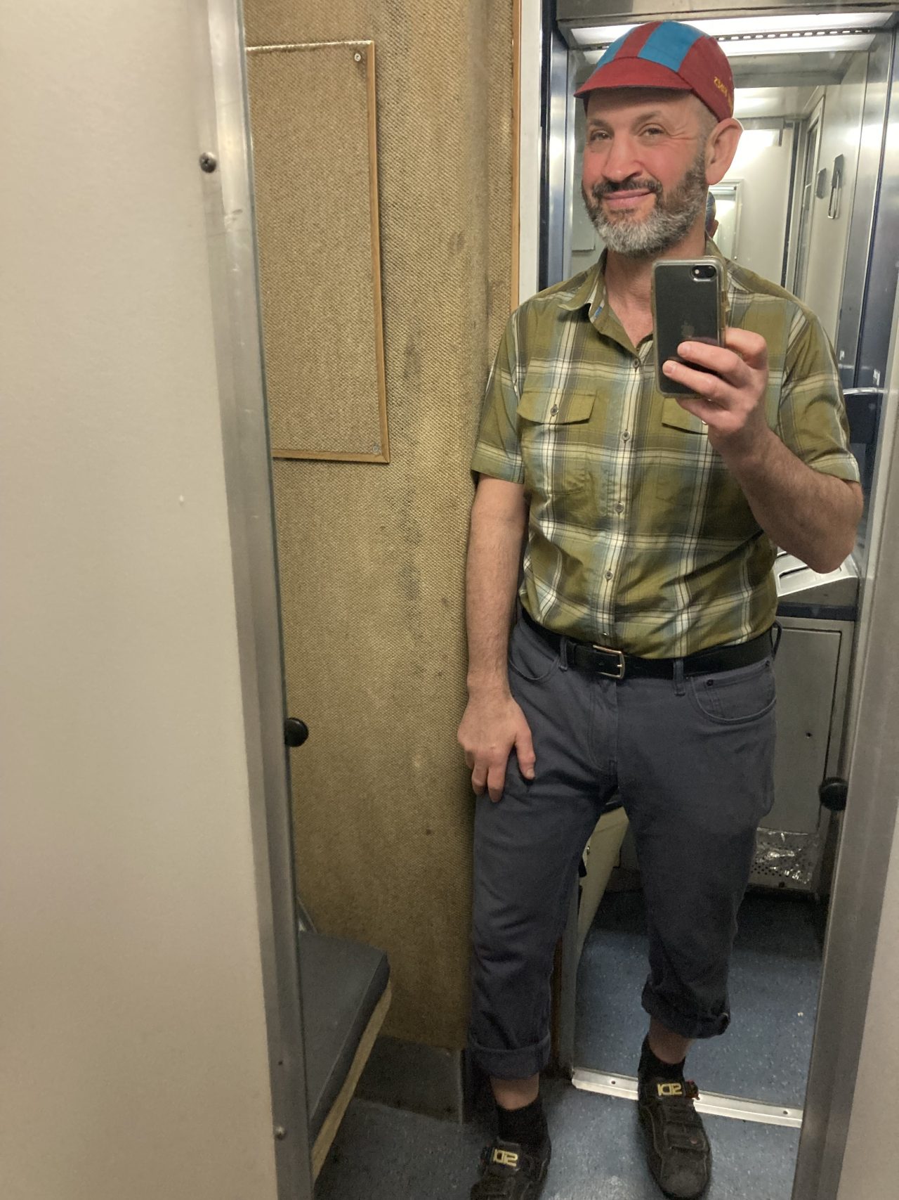 Riding Amtrak to Carbonale the evening before the crash. Photo: John Greenfield