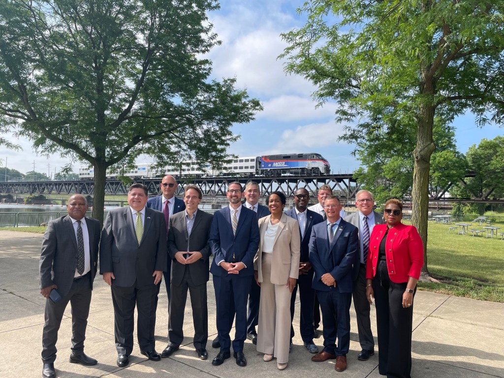 I want you to want commuter rail: Pritzker announces $275M award to Metra to restore Rockford-Chicago train service