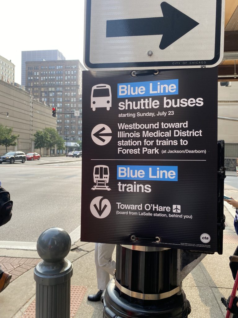 Is the CTA giving riders enough info about how much the Forest Park Branch Rebuild will delay their commutes?