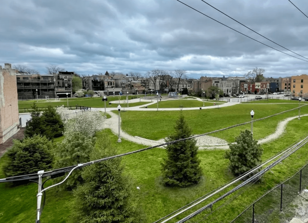 Traffic calming around Chicago schools and parks