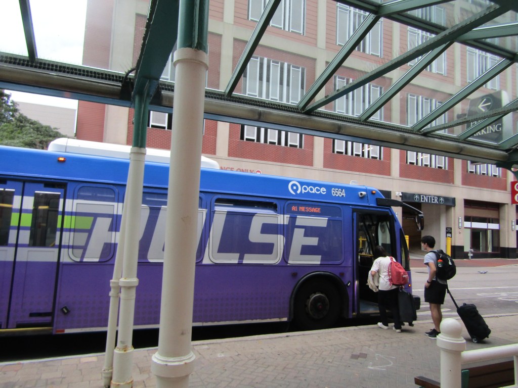 Taking the Pulse of Pace’s new Evanston-to-O’Hare Dempster “Arterial Rapid Transit” bus