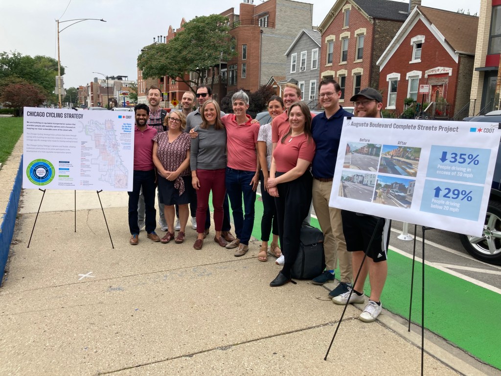 Commissioner Biagi and Ald. La Spata discuss how aldermanic prerogative affects bikeway installation