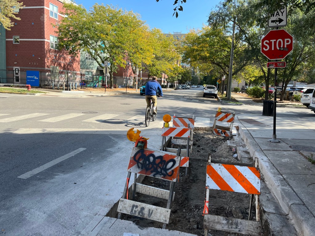 Leland bump-outs are coming in, family member of fallen cyclist Lily Shambrook, 3, addresses neighbors’ concerns