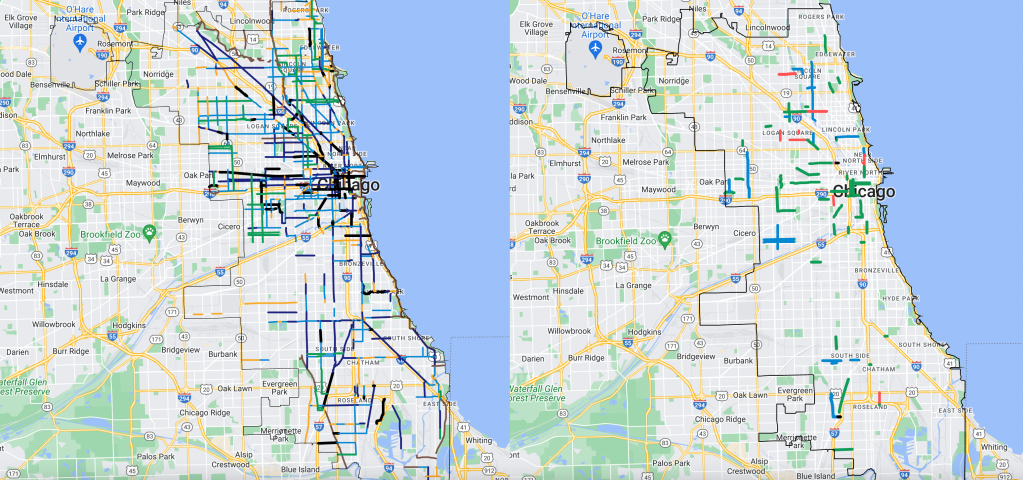 2 months after I suggested CDOT simplify their bike map, I mapped 2023 projects myself. 1 week later CDOT released a simplified map.