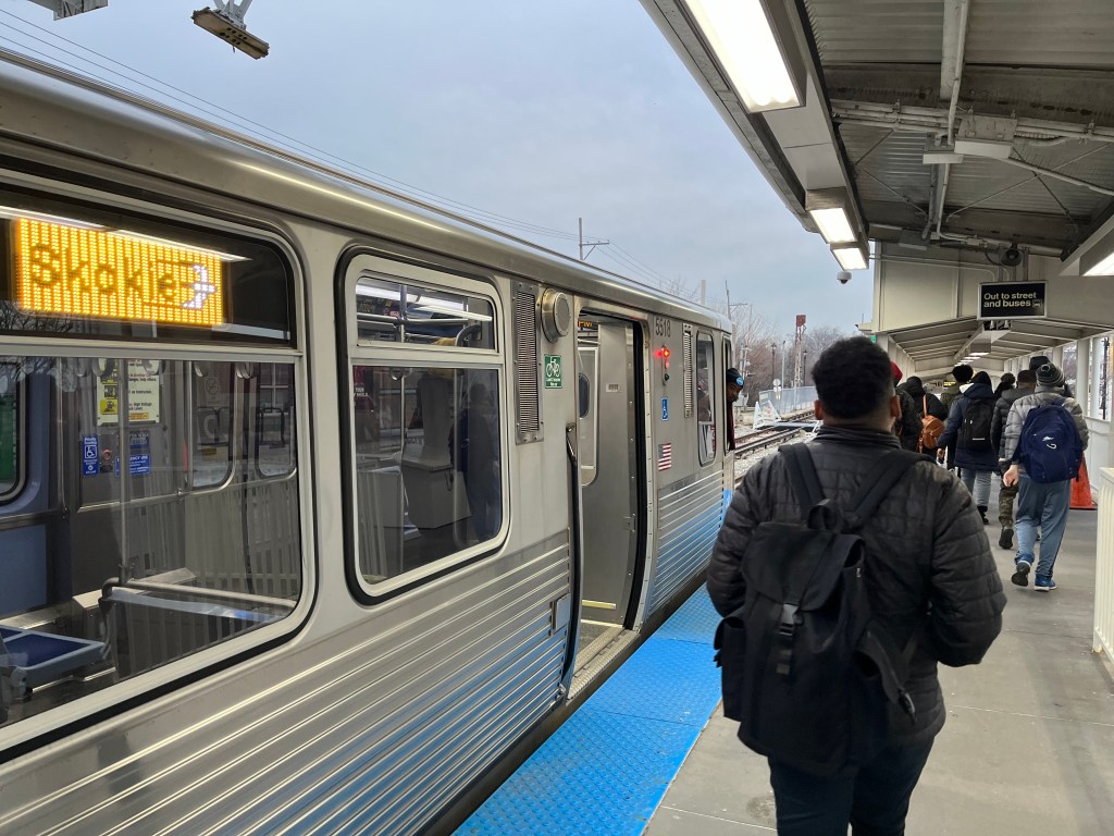 Northern attitude: Riding the Yellow Line to Skokie 7 weeks after the route was shut down by a crash
