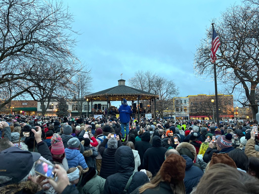 “By the time we got to Woodstock”: Celebrating Metra’s bikes on all trains policy, and Groundhog Day, in the town where the film was shot