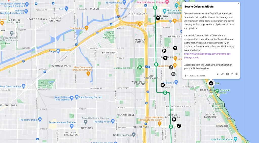 Map: Ventra suggests Black history landmarks on the South Side you can visit by transit