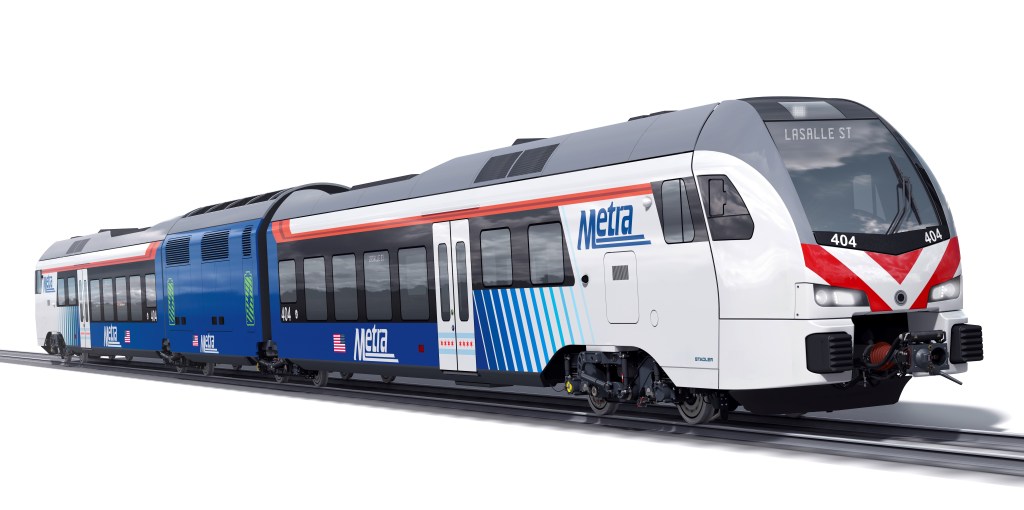 Metra orders battery-powered trains, gets funding for new bilevel passenger cars