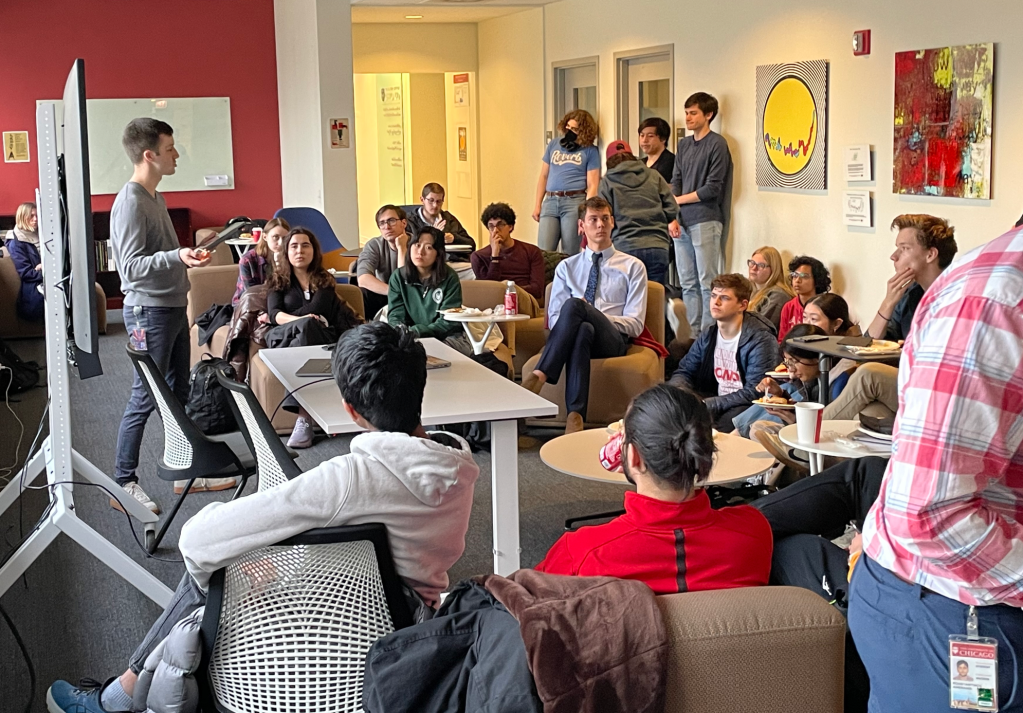 Commuters Take Action’s Brandon McFadden discusses “Data Science and Transit” with UChicago Transit Enthusiasts