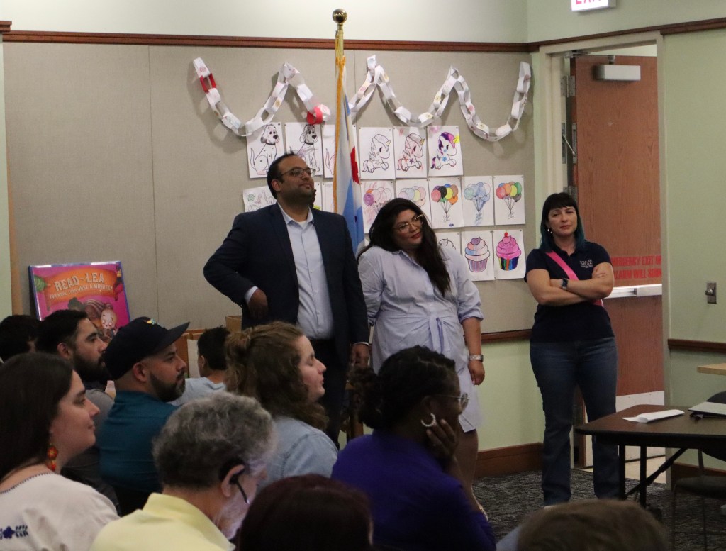 State legislators pushing to merge CTA, Pace, and Metra into one agency spoke at Transit Town Hall