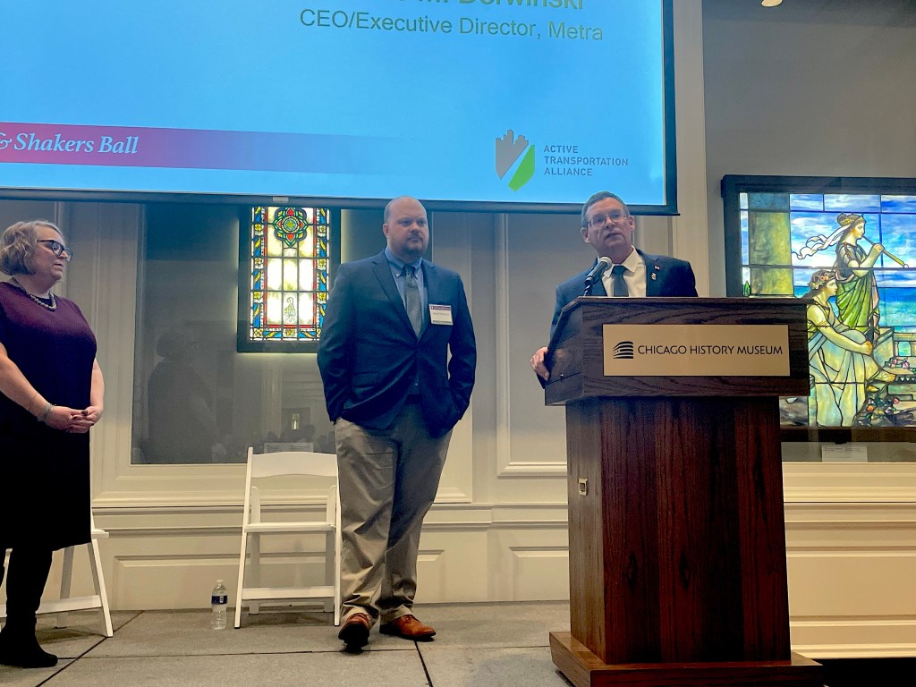 Leaders celebrated for commitment to public transit and pedestrian safety at annual Movers & Shakers Ball