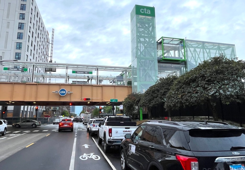 The snazzy Damen Green station (re)opened just in time for the DNC, but it will also improve transit equity