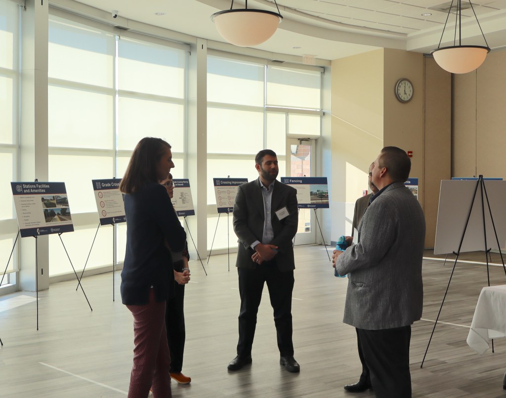 So good to see you: Getting stoked for passenger rail service to Rockford at one of 4 public meetings this week