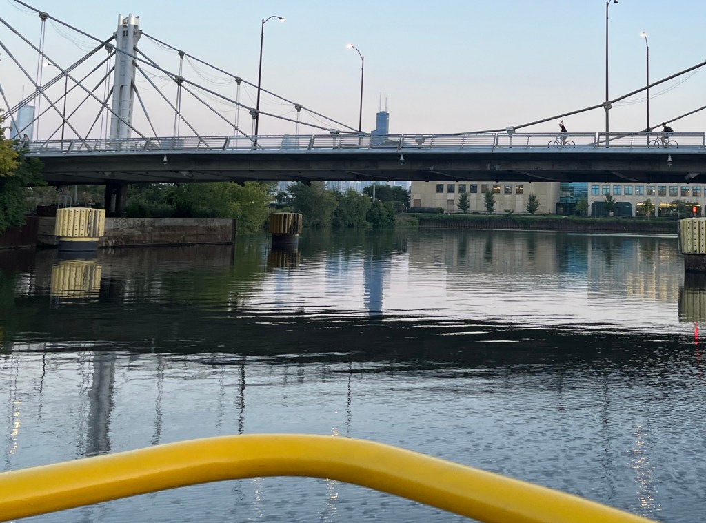 Eyes on the River: Chicago transportation infrastructure, as seen from the North Branch Works boat tour