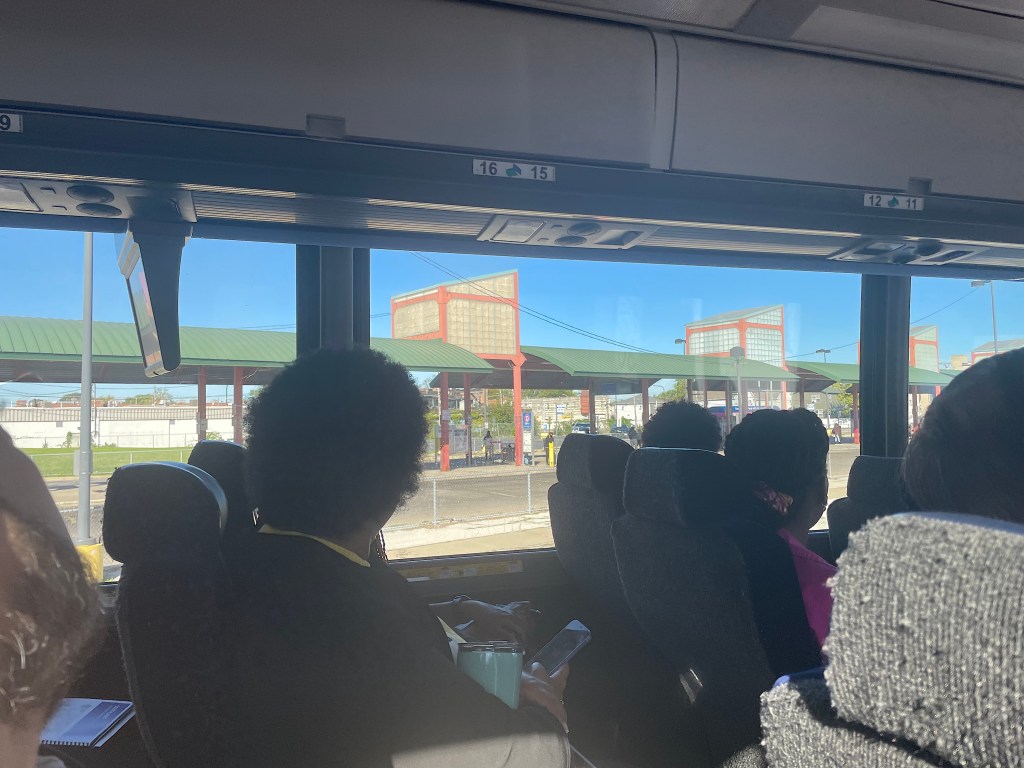 The Southland Development Authority’s bus tour highlighted transit-oriented developments in south-suburban Harvey