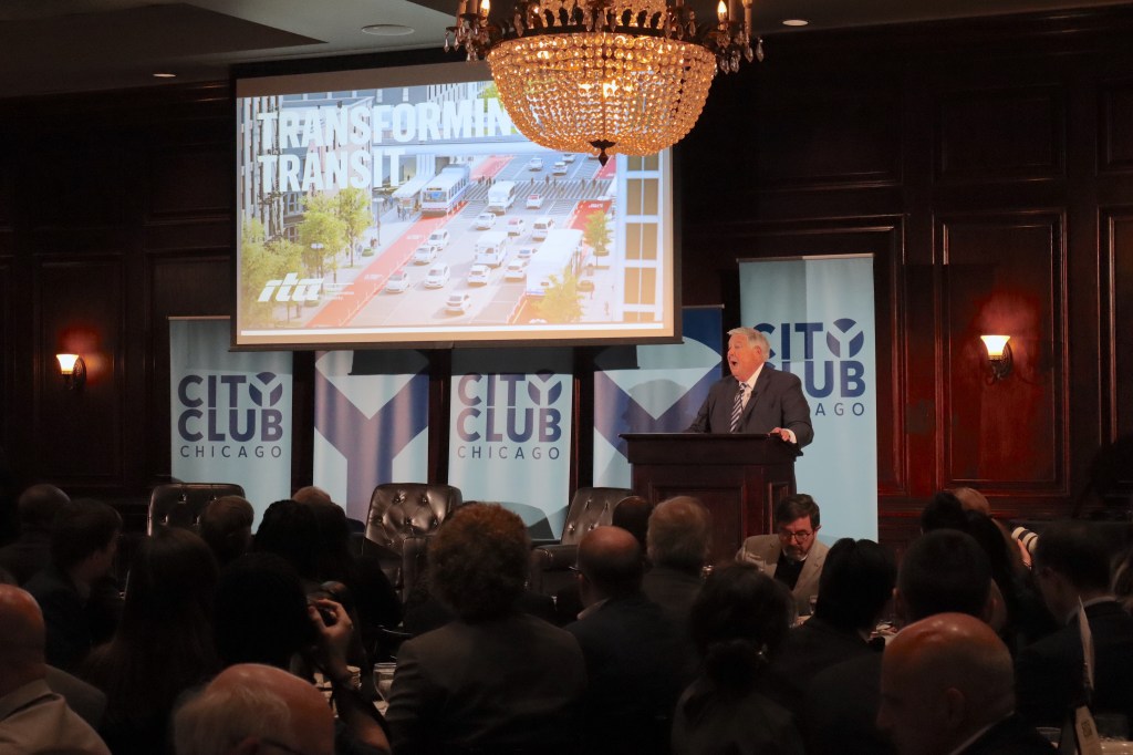 RTA Chairman Kirk Dillard pitches ambitious ‘Transforming Transit’ initiative to Chicago stakeholders
