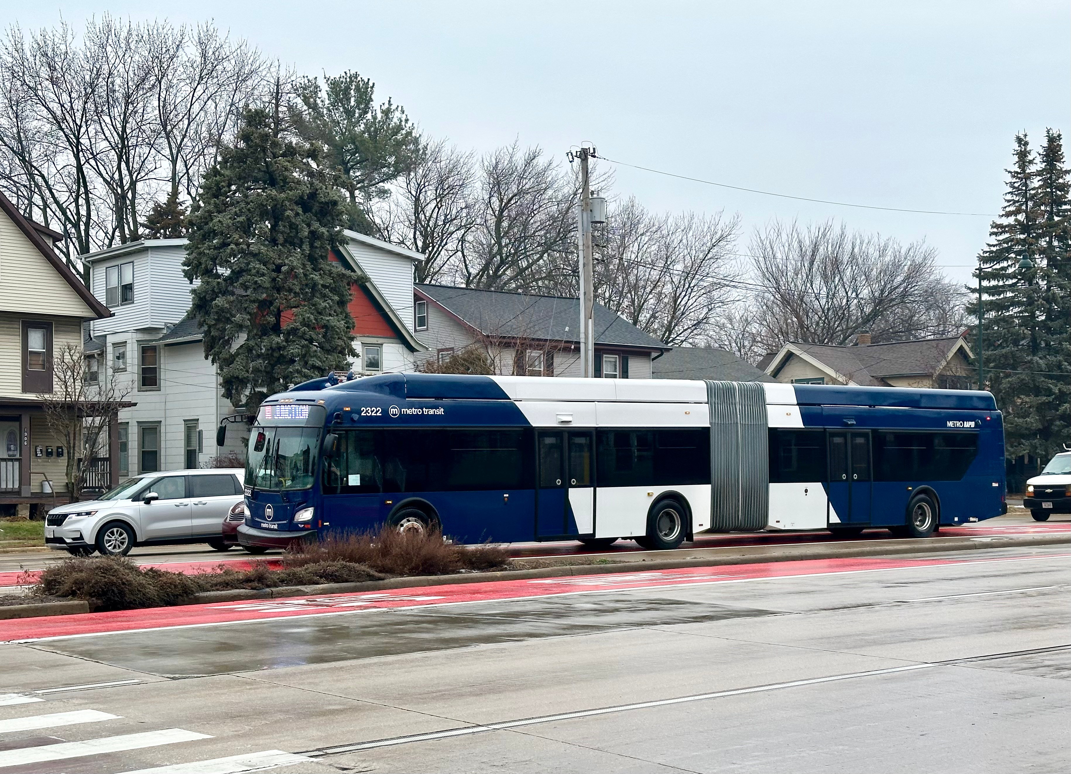 Taking a ride on Madison's new (and quick) bus rapid transit line ...