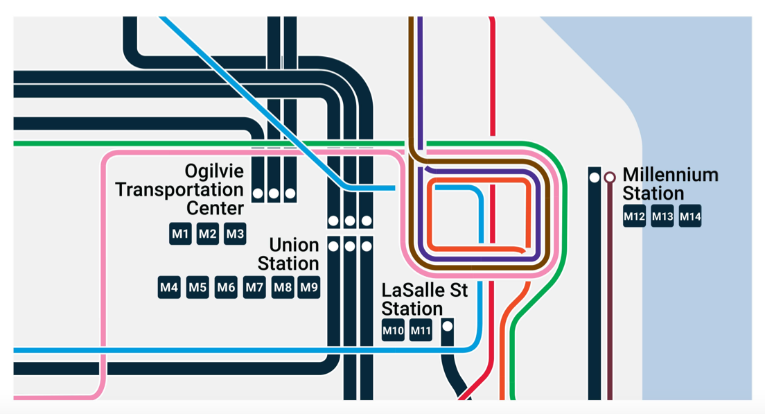 Blurred lines: At three meetings this week at downtown terminals, Metra ...