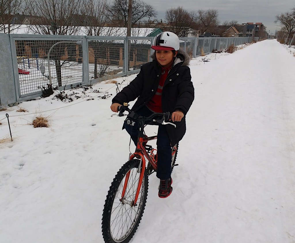Bicycle youth: Quetzal Kilgore, 18, shares the experience of growing up car-free in Chicago