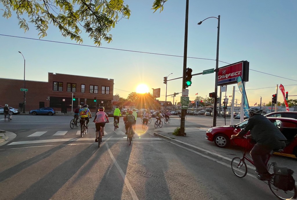 An intersection redesign advocates pitched years ago might have prevented the latest serious bike injury crash on Wrightwood Avenue