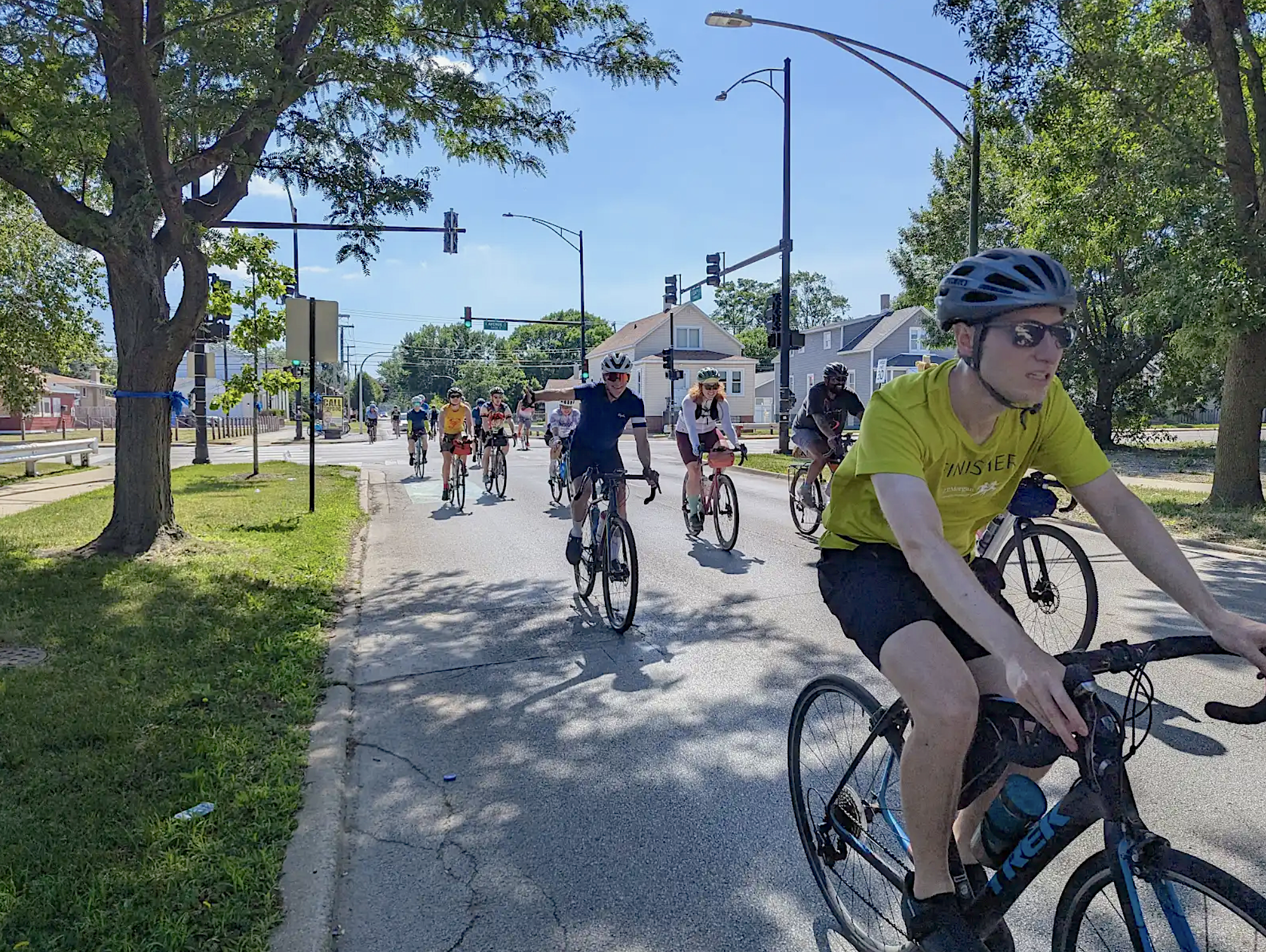 Riding 146 miles in a day to visit all 77 community areas was an 