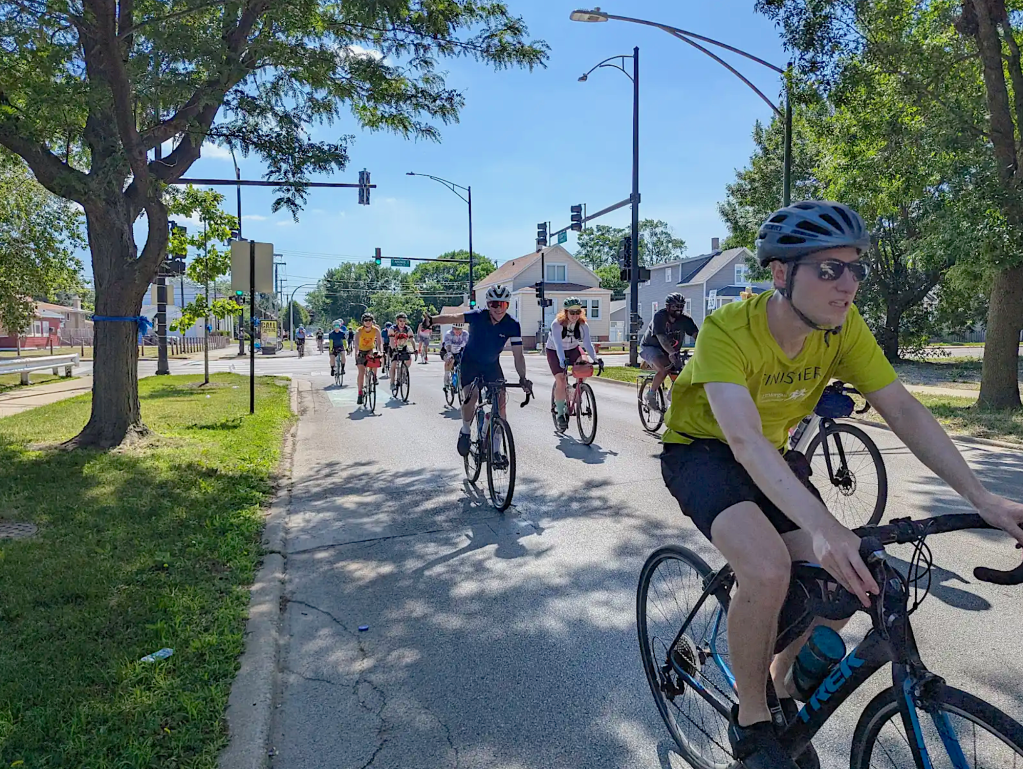 Riding 146 miles in a day to visit all 77 community areas was an exciting adventure that also highlighted infrastructure needs