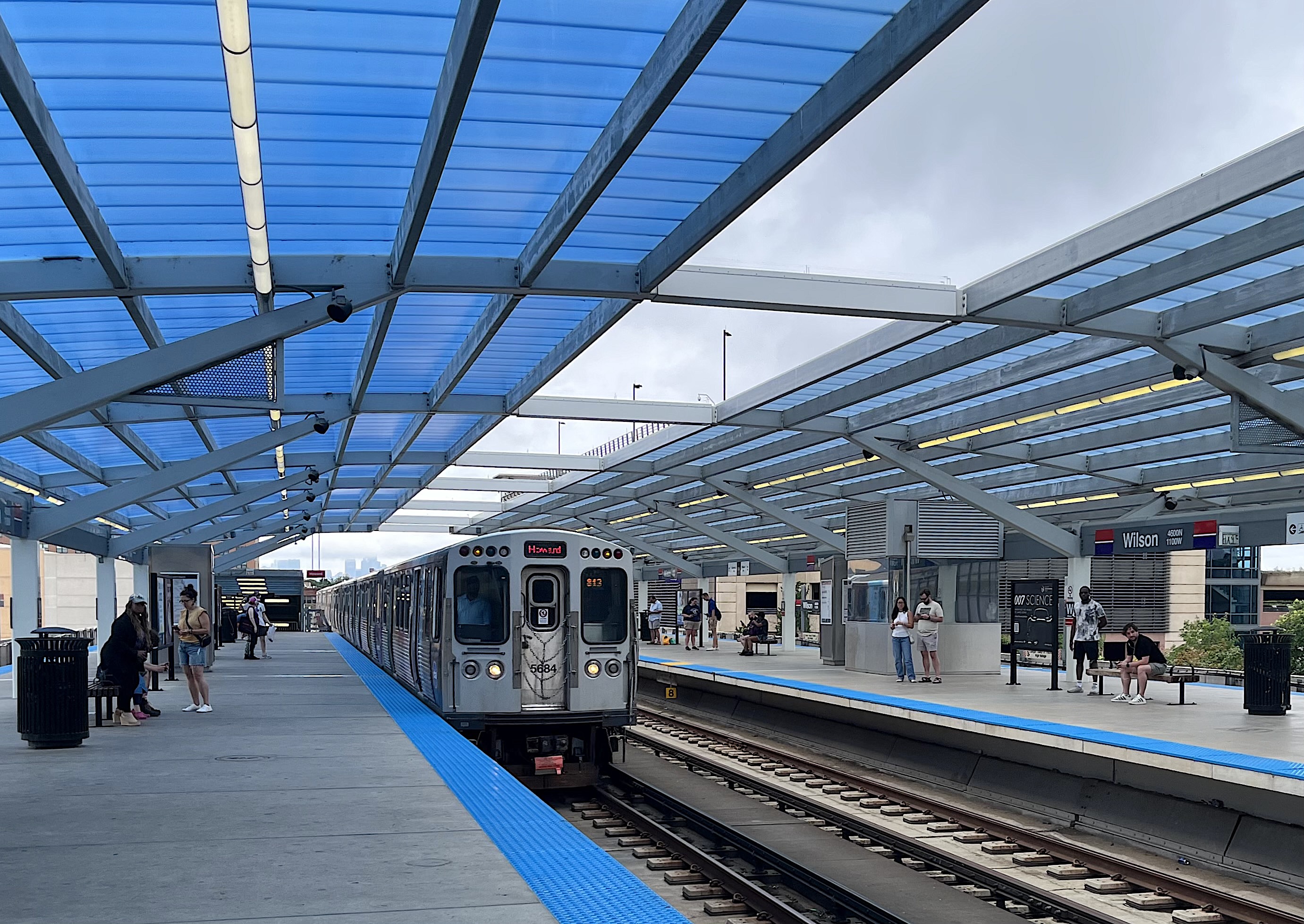 Wilson Red Line Eyes on the street: Four new Red Line stations are ready for their ...