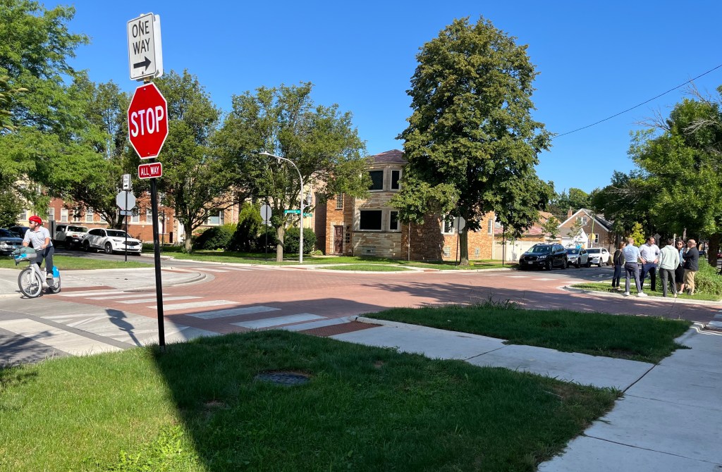 At celebration of Long Greenway, alders Cruz and Sposato praise traffic calming, explain why they voted against a safer speed limit