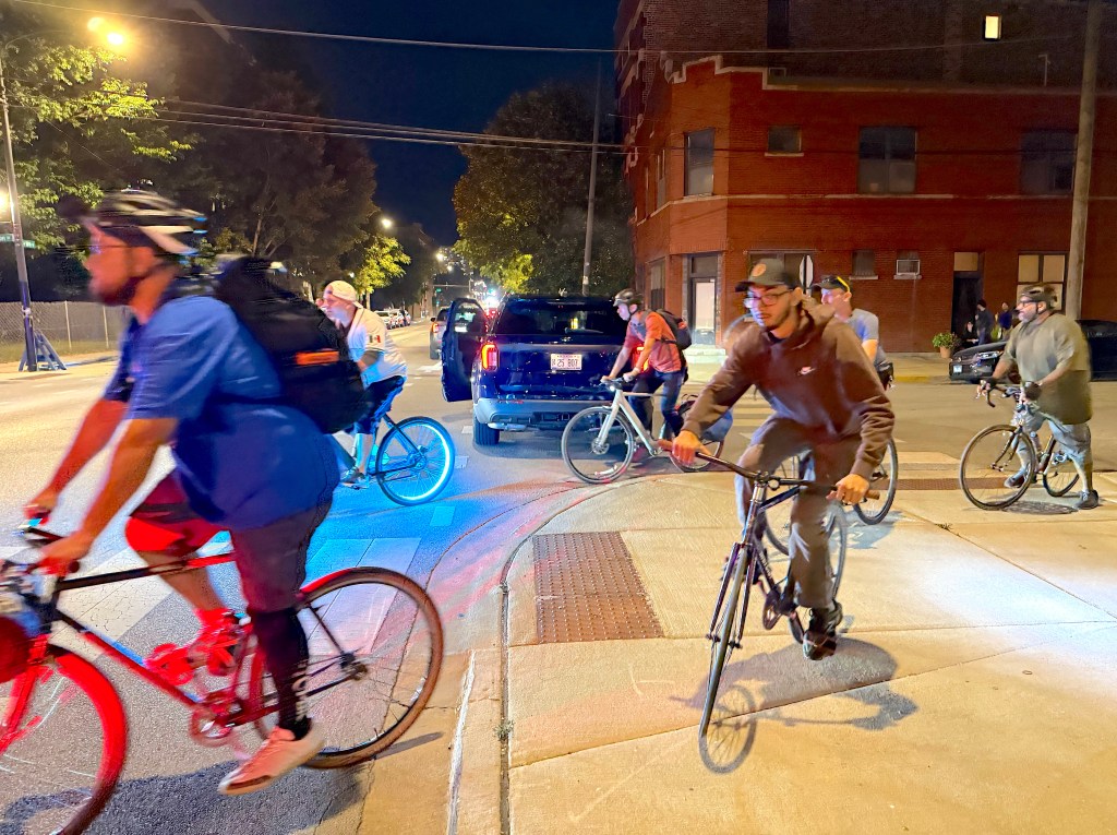 Not trapped under ICE: During Trump’s immigration enforcement crackdown, bike riders alert public, spread the word about legal rights