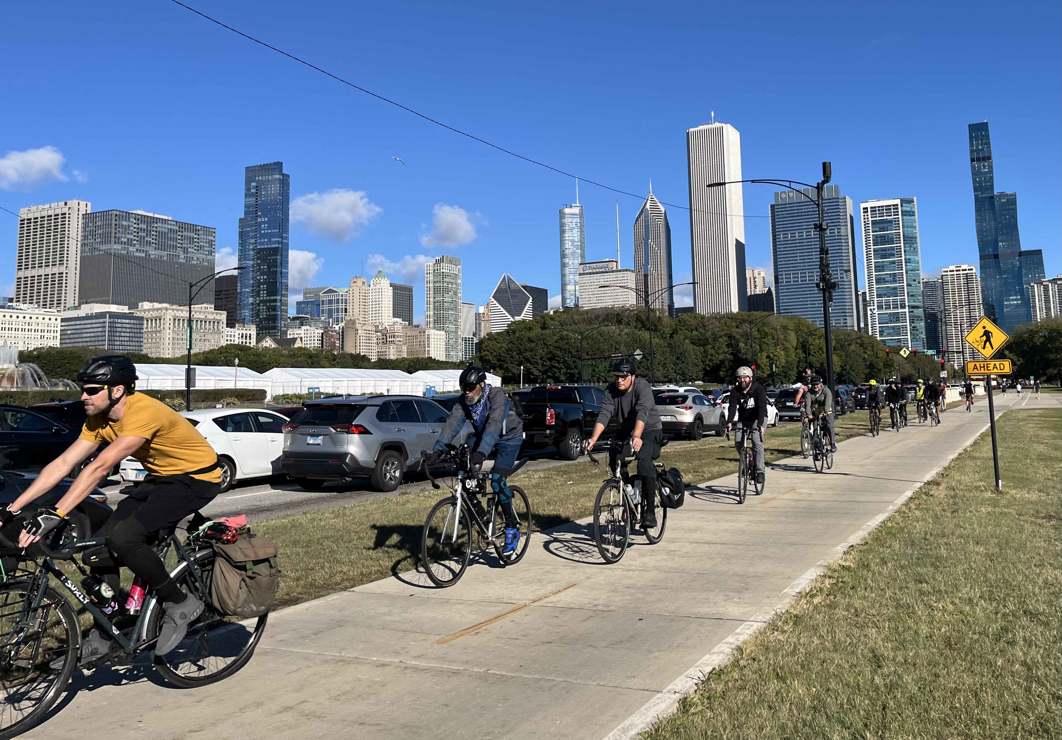 Living on the edge: The 23rd annual Chicago Perimeter Ride traced