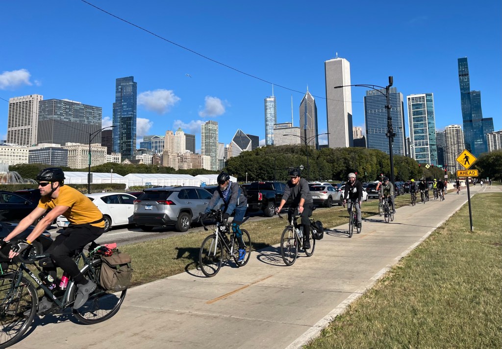 Living on the edge: The 23rd annual Chicago Perimeter Ride traced the city’s circumference in 19 hours