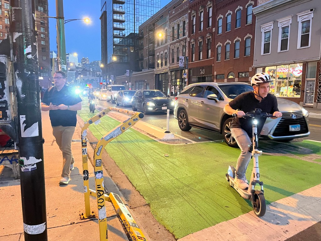 Ride e-scooters, do crime? U. of I. report blames the devices for spikes in illegal activity, but raises “correlation vs. causation” concerns.