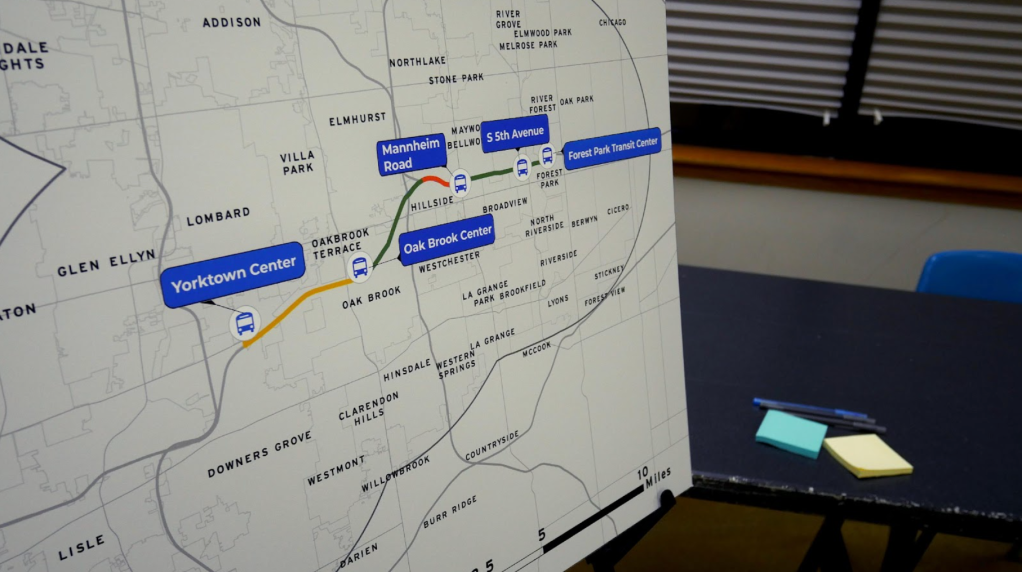 An express headed west: Pace considers I-290/I-88 service at open house