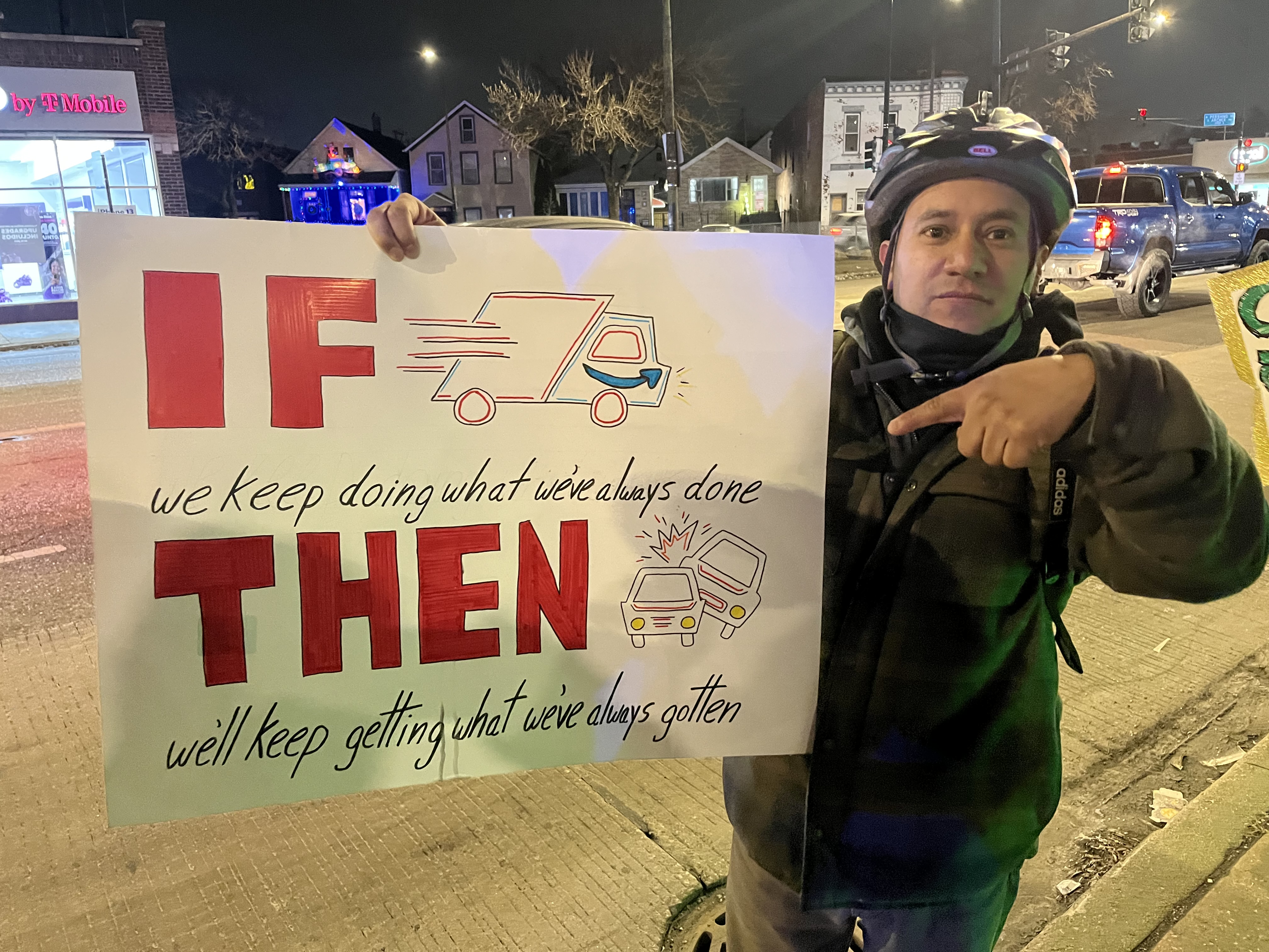 Round 5 of the dueling Archer Avenue rallies, plus ex-alder George