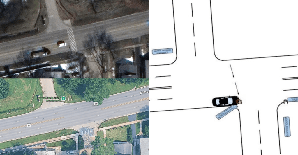 Crash report shows former Tribune VP Walter Mahoney, 74, was walking the same route as a recently removed crosswalk when he was fatally struck