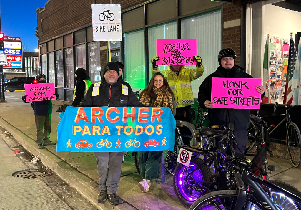 Is SBC “importing support” for the Archer traffic safety project? And Ald. Ramirez says most of the Complete Streets work be finished this spring.
