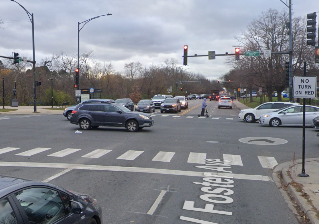 SUV driver fatally struck a female pedestrian Tuesday evening near Gompers Park